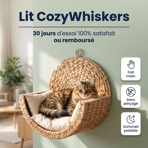 Lit CozyWhiskers - 30 jours d'essai satisfait ou remboursé
