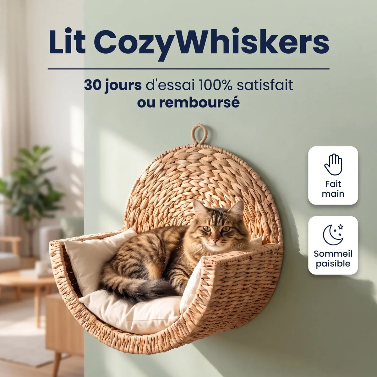 Lit suspendu CozyWhiskers